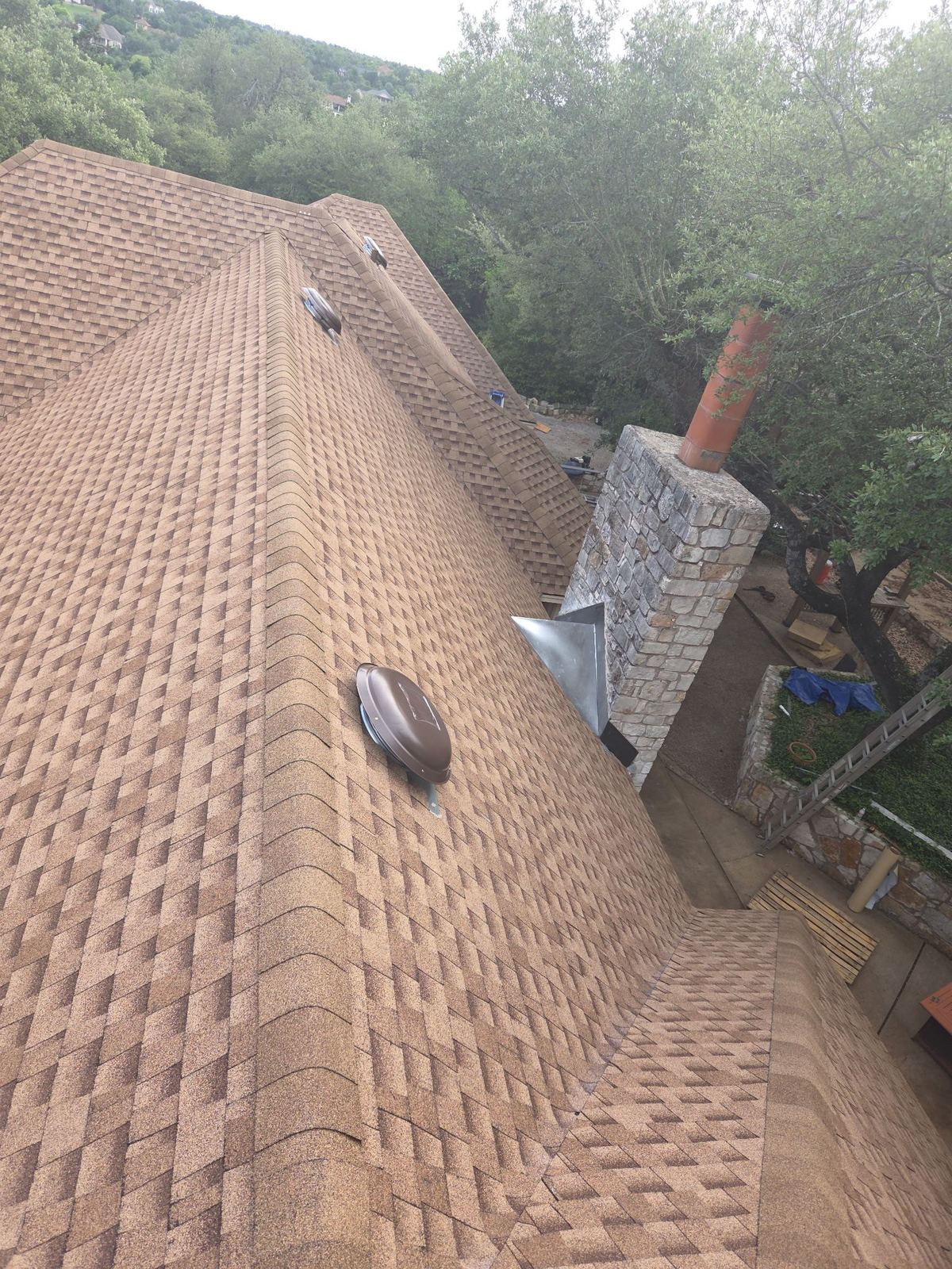 Roof Replacement by Austin Area Roofers · photo curated by Dennis White from a recent CompanyCam project
