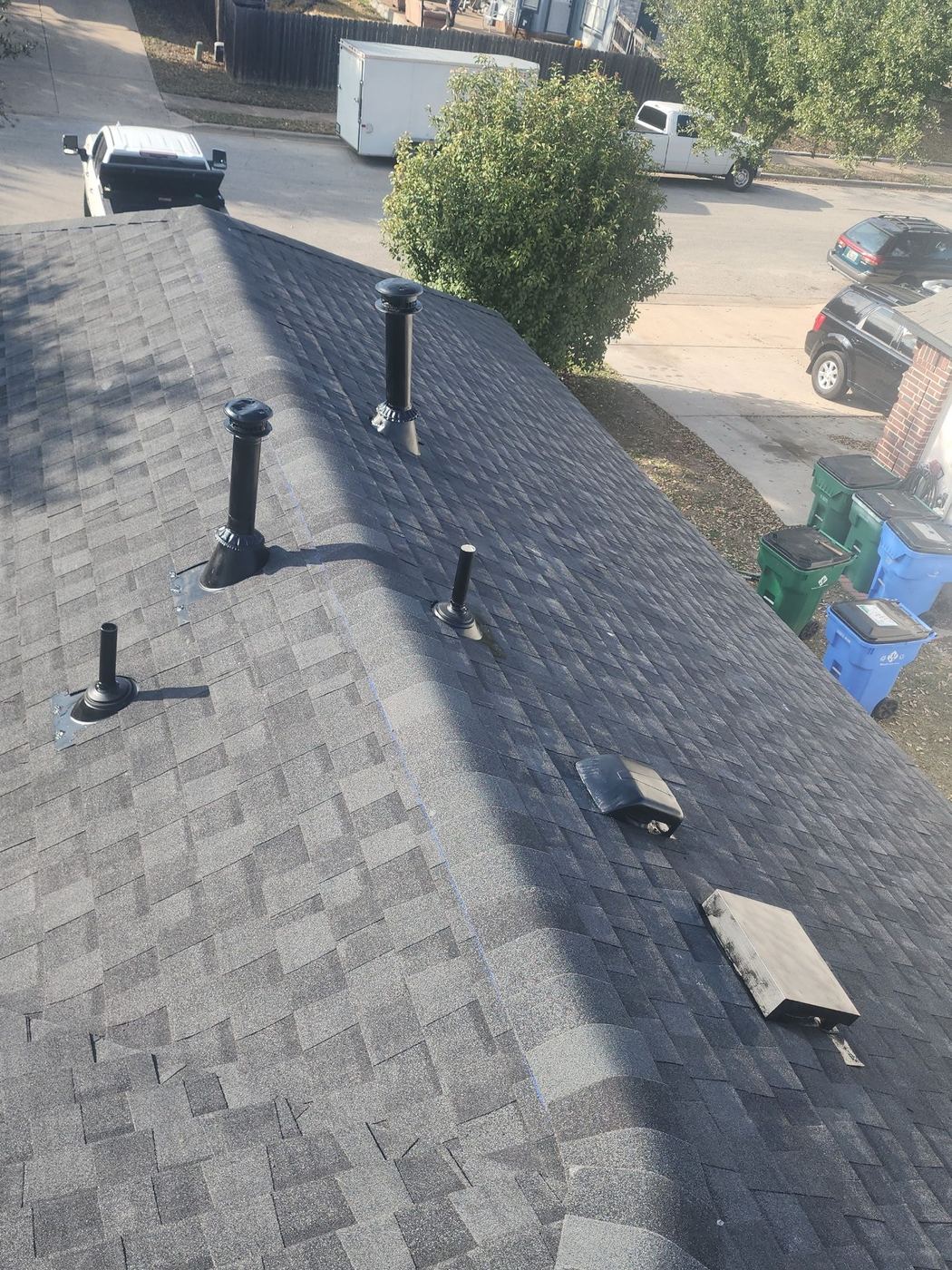 Shingle Roof + Vent Pipe