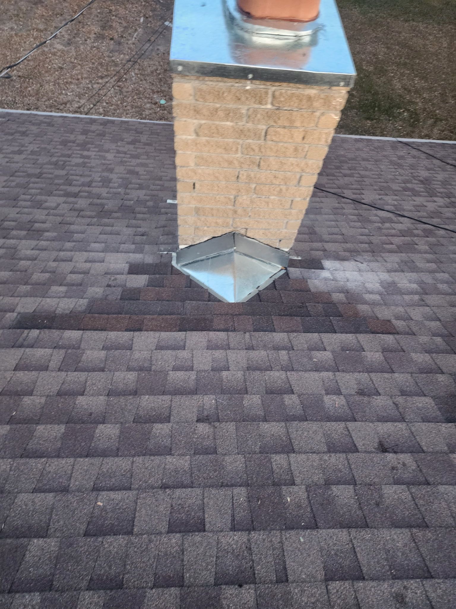 Brick Chimney + Cricket